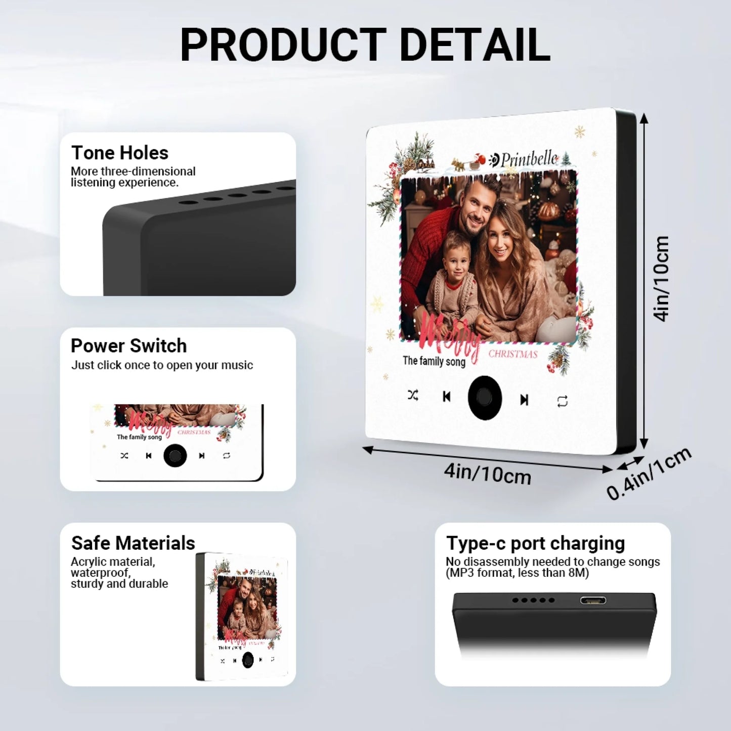 First Melody Personalized Music Magnet