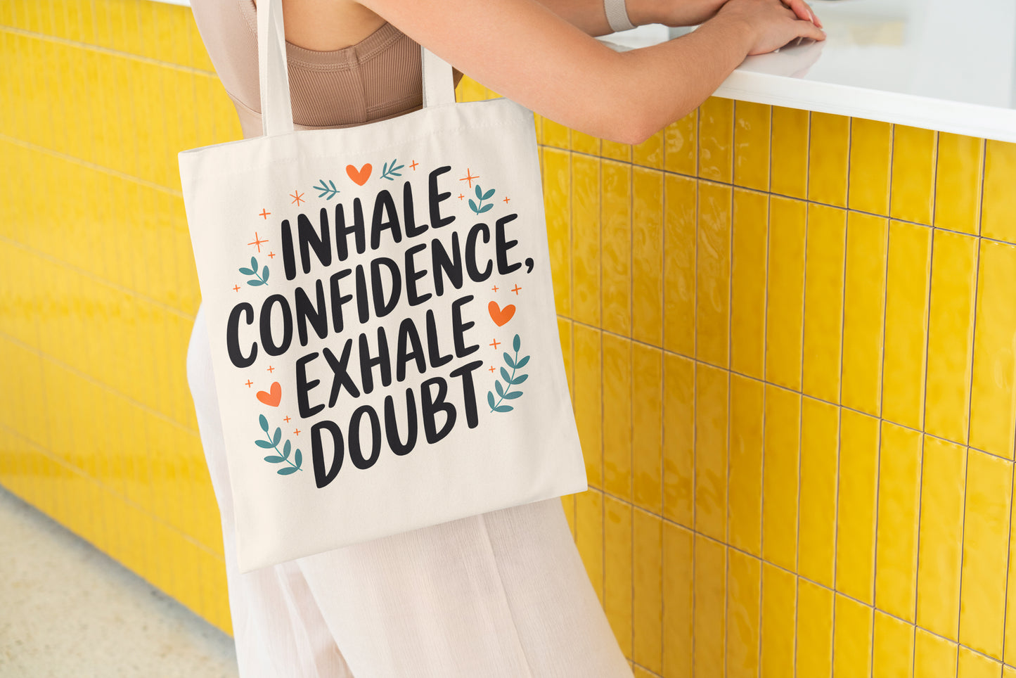 Breathe Boldly Tote Bag