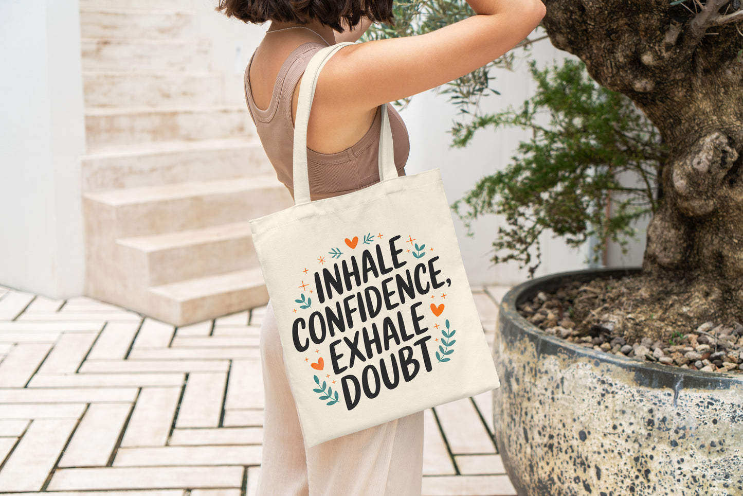 Breathe Boldly Tote Bag