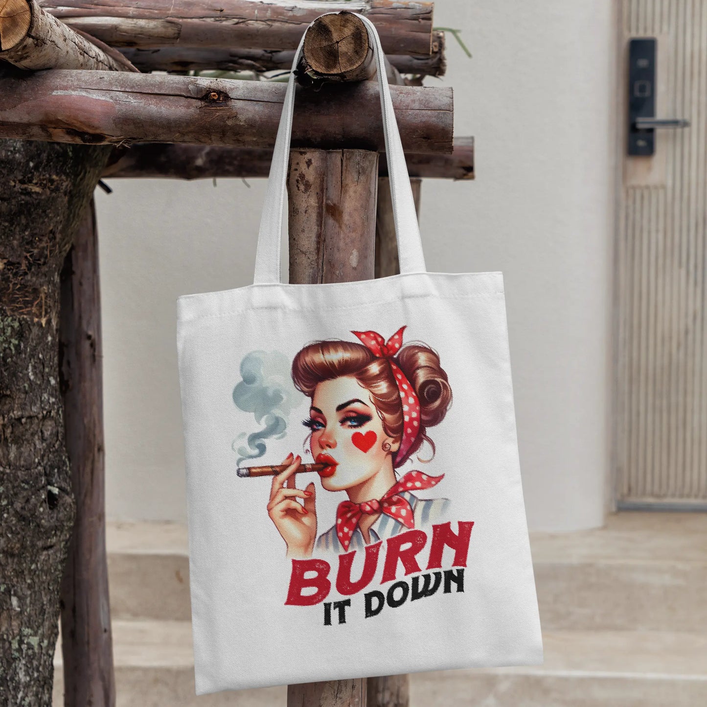 Burn it down Tote Bag