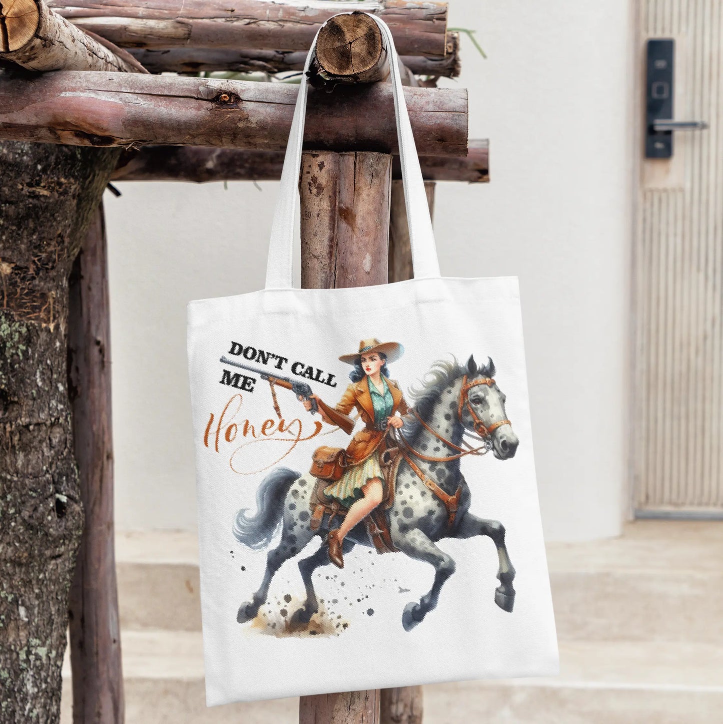 Don't call me honey Tote bag