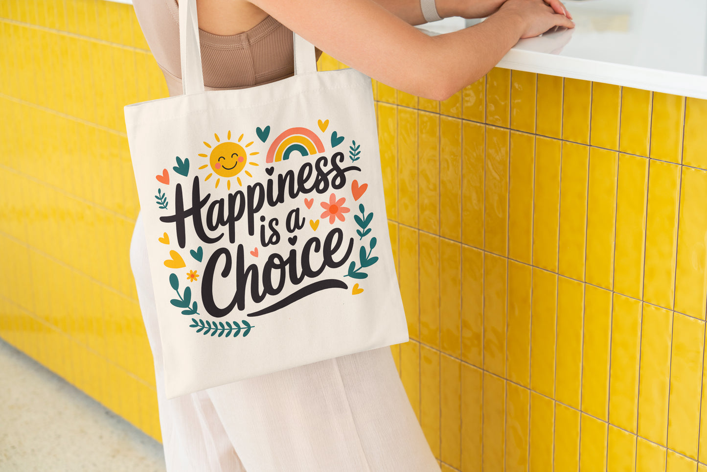 Joyful Choice Tote Bag